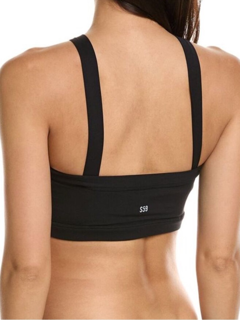 Splits59 Riley Rigor Bra solid black halter 0776 XS WOMEN NWT - Picture 2 of 9